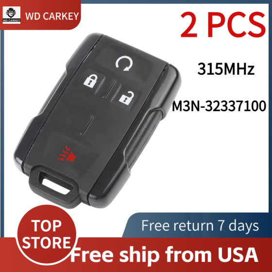 Chevrolet 3+1 Buttons 315MHz M3N-32337100
