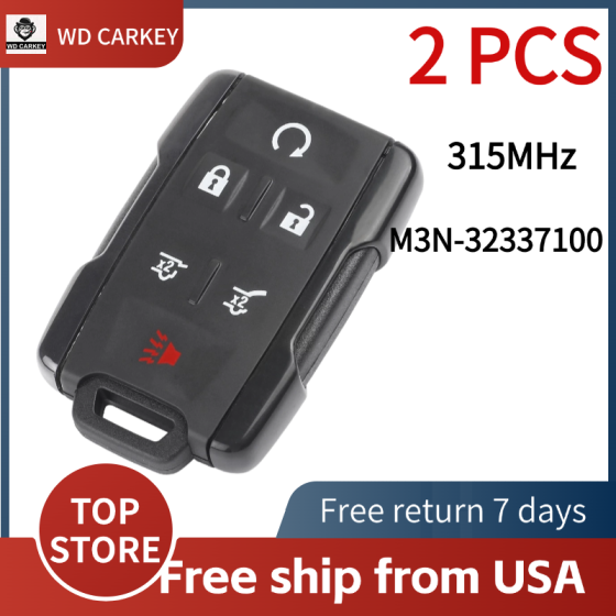 Chevrolet 5+1 Buttons 315MHz M3N-32337100