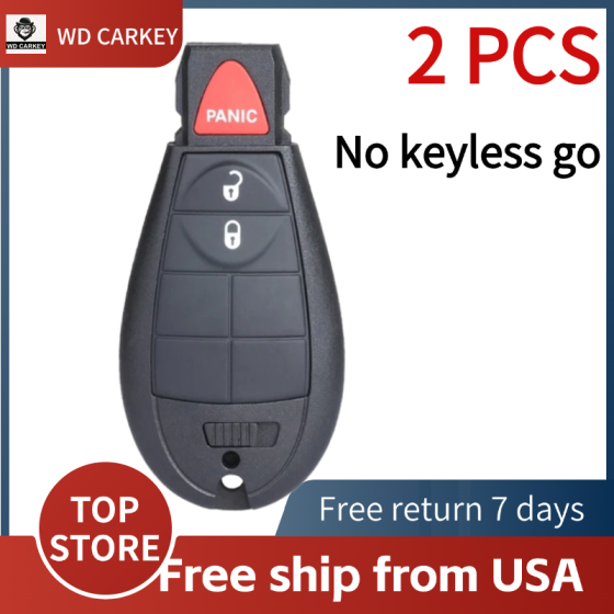 2+1 Buttons 433MHz ID46 Chip M3N5WY783X No keyless go