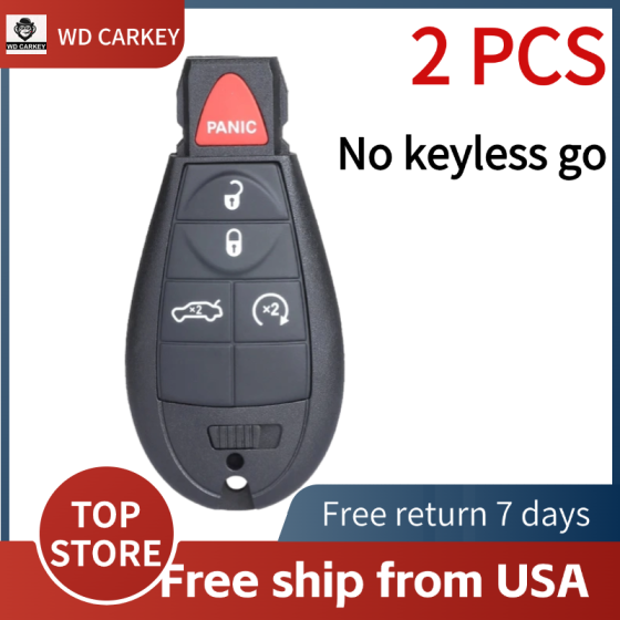 4+1 Buttons 433MHz ID46 Chip M3N5WY783X No keyless go