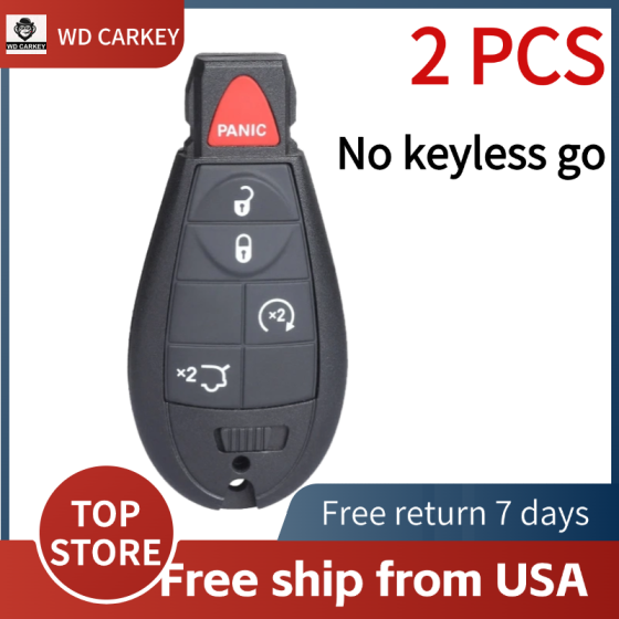 4+1 Buttons 433MHz ID46 Chip M3N5WY783X No keyless go